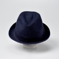 画像5: CASHMERE MIX HAT（カシミヤミックスハット）SE132 ネイビー (5)