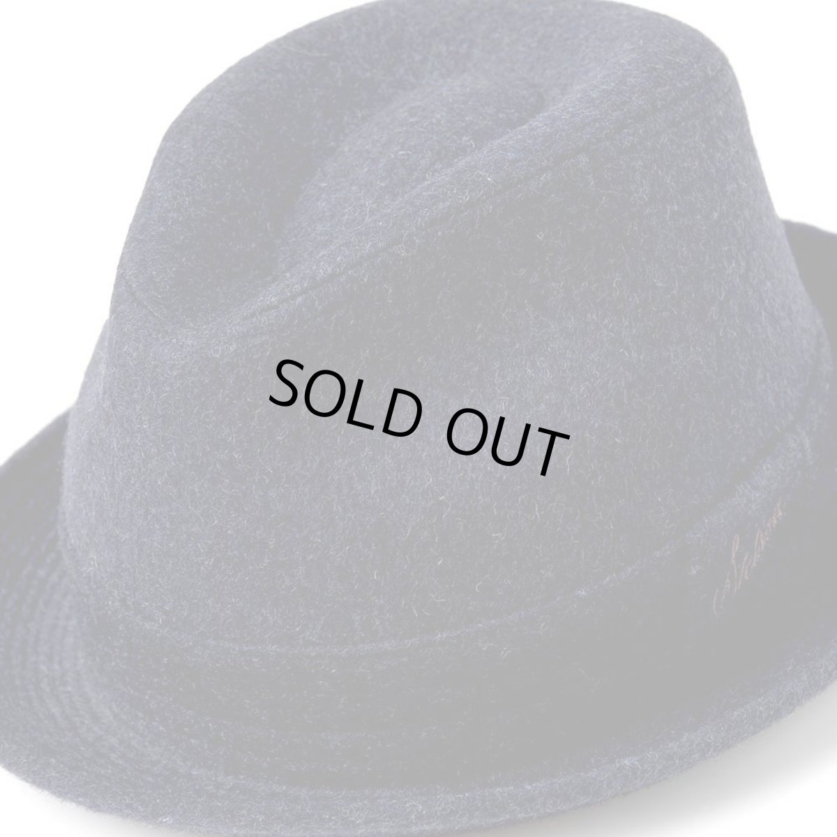 画像7: CASHMERE MIX HAT(カシミヤミックスハット)SE132 ネイビー (7)
