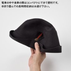 画像6: MICROFIBER WR HAT（マイクロファイバー撥水ハット）SE497 ダークグレー (6)