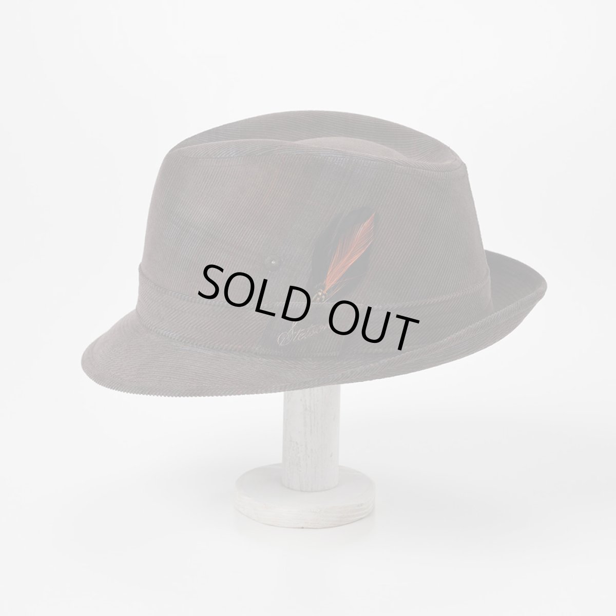 画像2: CHECK CORDUROY HAT（チェックコーデュロイハット）SE490 ブラウン (2)