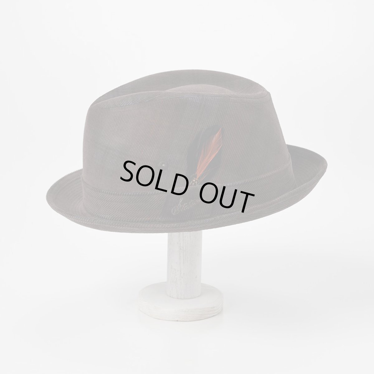 画像3: CHECK CORDUROY HAT（チェックコーデュロイハット）SE490 ブラウン (3)