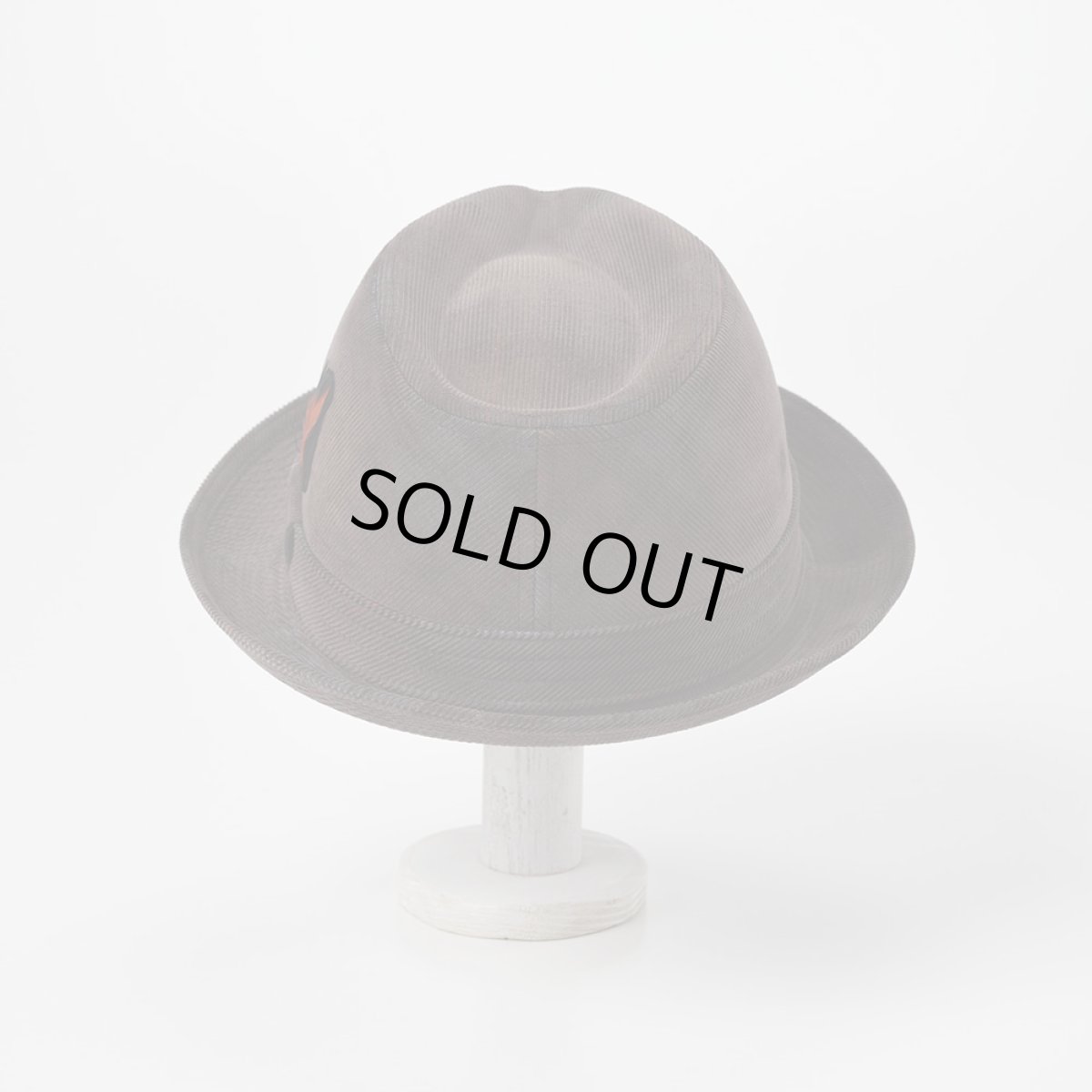 画像4: CHECK CORDUROY HAT（チェックコーデュロイハット）SE490 ブラウン (4)