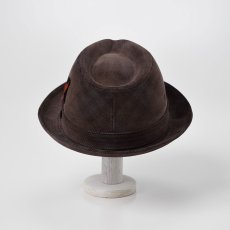 画像4: CHECK CORDUROY HAT（チェックコーデュロイハット）SE490 ブラウン (4)