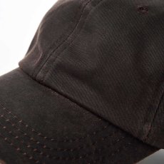 画像3: DISTRESSED COTTON CAP（ディストレスト コットンキャップ）ST195 ブラウン (3)