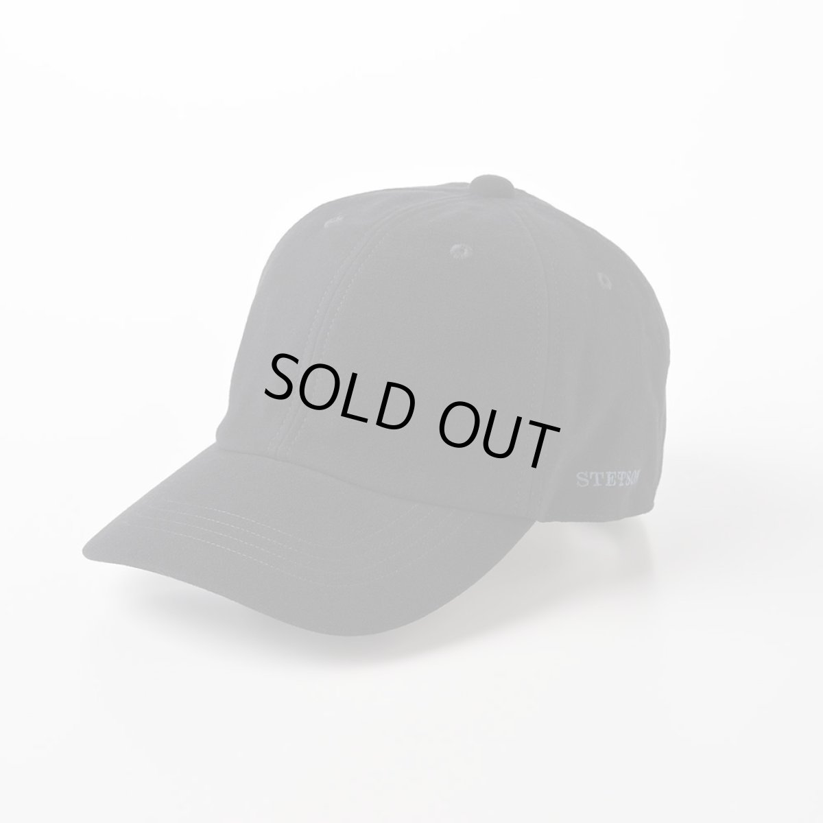 画像1: MOLESKIN CAP（モールスキン キャップ）SE059 ブラック (1)