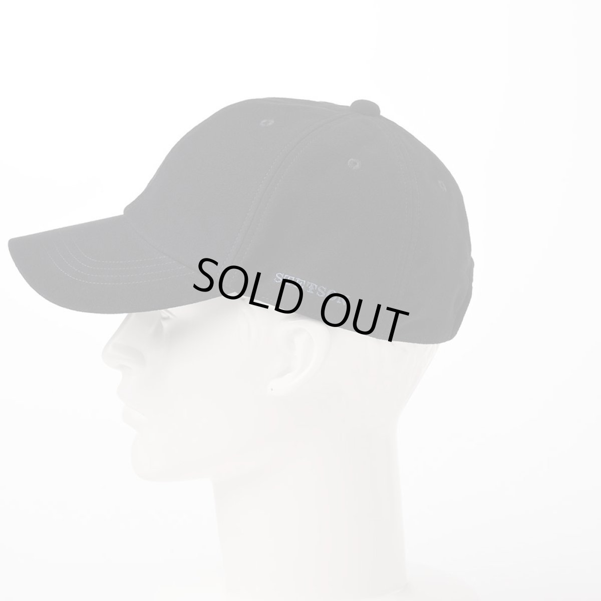 画像6: MOLESKIN CAP（モールスキン キャップ）SE059 ブラック (6)