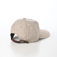 画像2: LINEN CHAMBRAY INITIAL CAP（リネン シャンブレー イニシャル キャップ） SE093 ベージュ (2)