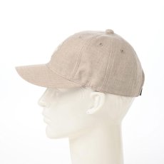 画像6: LINEN CHAMBRAY INITIAL CAP（リネン シャンブレー イニシャル キャップ） SE093 ベージュ (6)