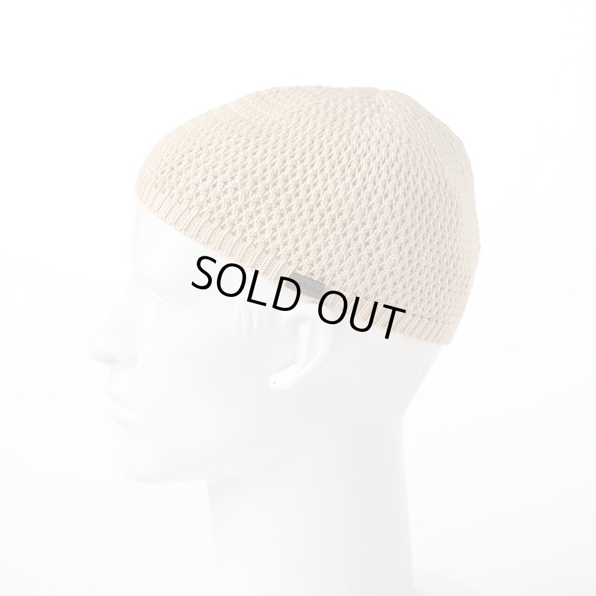 画像2: SHORT KNIT BEANIE（ショート ニット ビーニー）SE100 ベージュ (2)