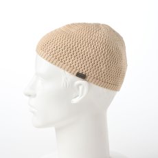 画像2: SHORT KNIT BEANIE（ショート ニット ビーニー）SE100 ベージュ (2)