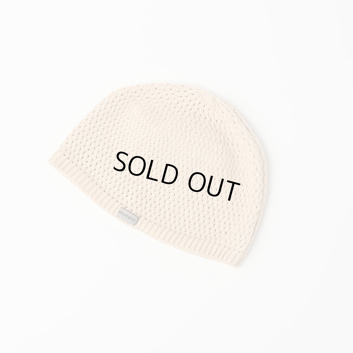 画像3: SHORT KNIT BEANIE（ショート ニット ビーニー）SE100 ベージュ (3)