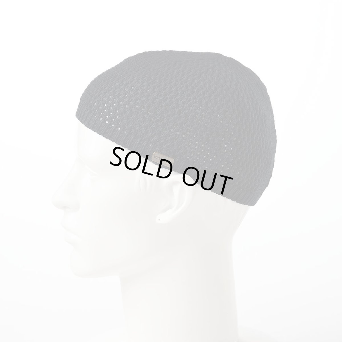 画像2: SHORT KNIT BEANIE（ショート ニット ビーニー）SE100 ブラック (2)