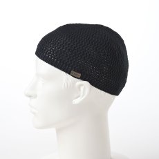 画像2: SHORT KNIT BEANIE（ショート ニット ビーニー）SE100 ブラック (2)