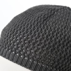 画像4: SHORT KNIT BEANIE（ショート ニット ビーニー）SE100 チャコール (4)