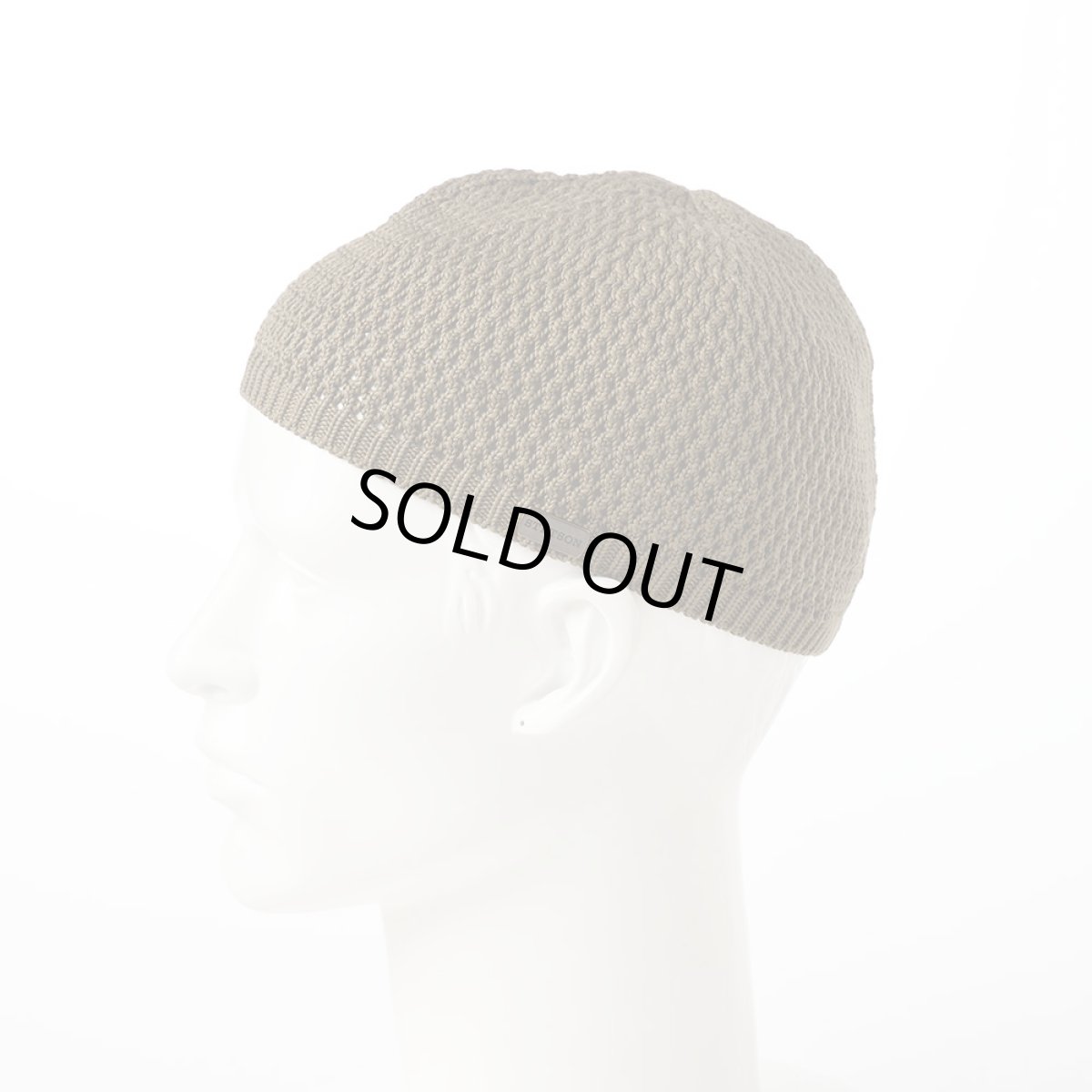 画像2: SHORT KNIT BEANIE（ショート ニット ビーニー）SE100 カーキ (2)