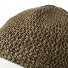 画像4: SHORT KNIT BEANIE（ショート ニット ビーニー）SE100 カーキ (4)