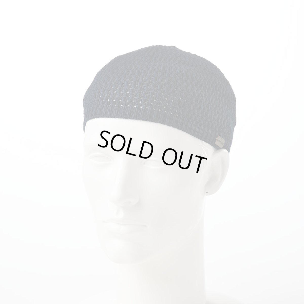 画像1: SHORT KNIT BEANIE（ショート ニット ビーニー）SE100 ネイビー (1)