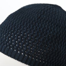 画像4: SHORT KNIT BEANIE（ショート ニット ビーニー）SE100 ネイビー (4)