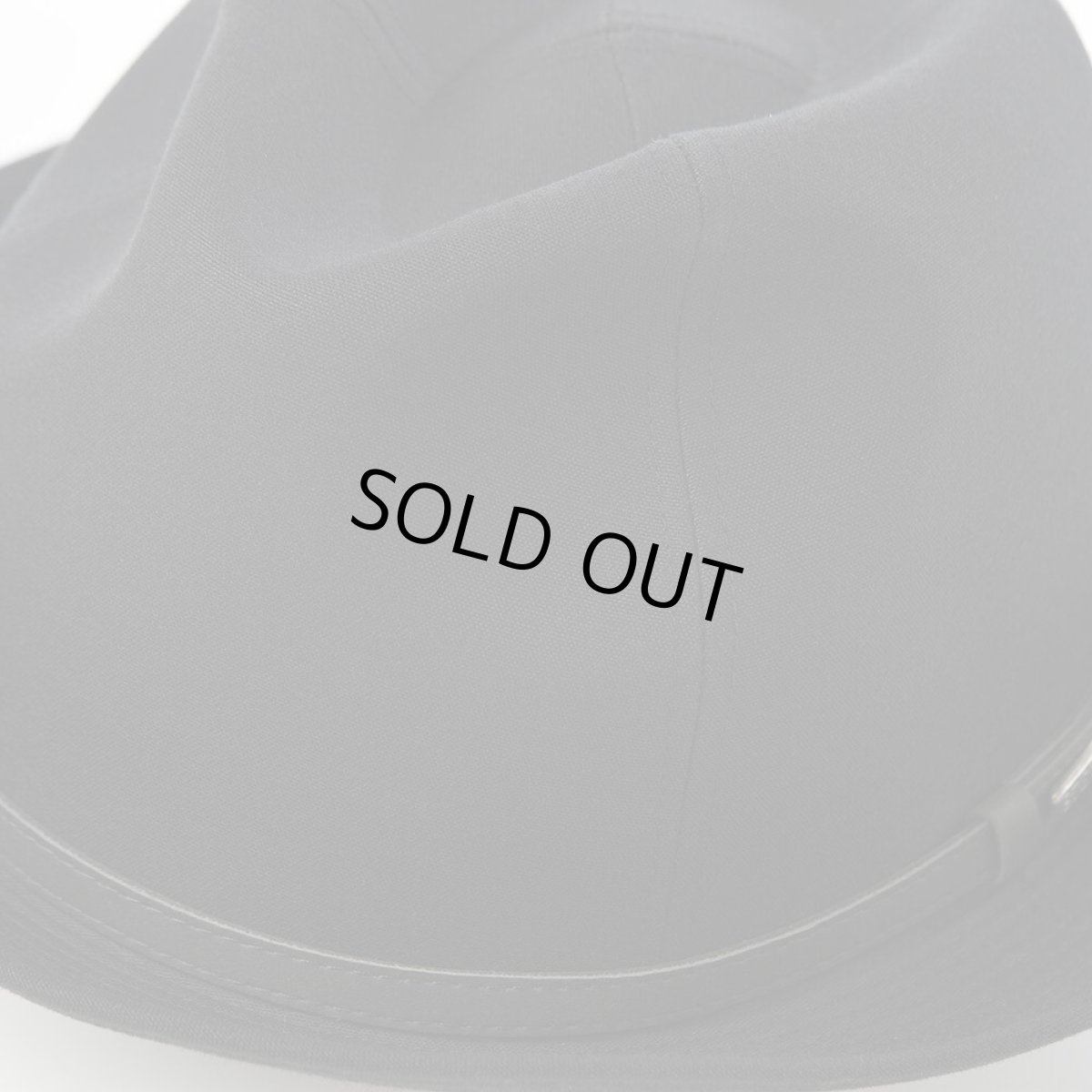 画像4: DUCK CLOTH HAT（ダッククロス ハット） SE187 ブラック (4)