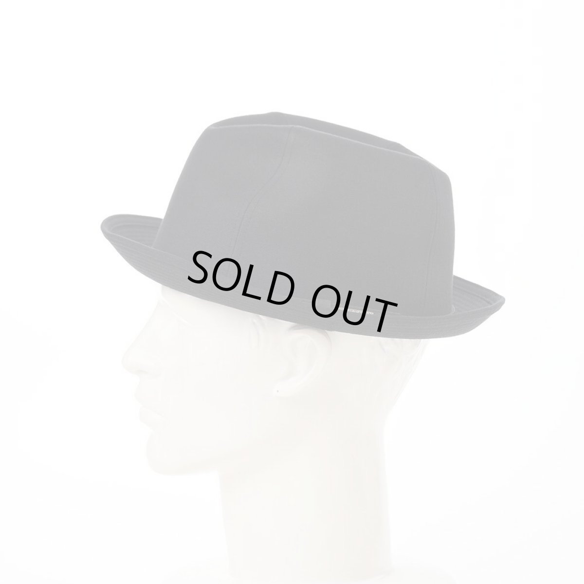 画像7: DUCK CLOTH HAT（ダッククロス ハット） SE187 ブラック (7)