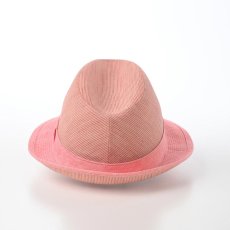 画像3: SLUB BORDER HAT（スラブボーダー ハット）SE192 コーラル (3)