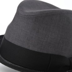 画像4: BRAID COMBI HAT（ブレードコンビ ハット）SE442 チャコール (4)