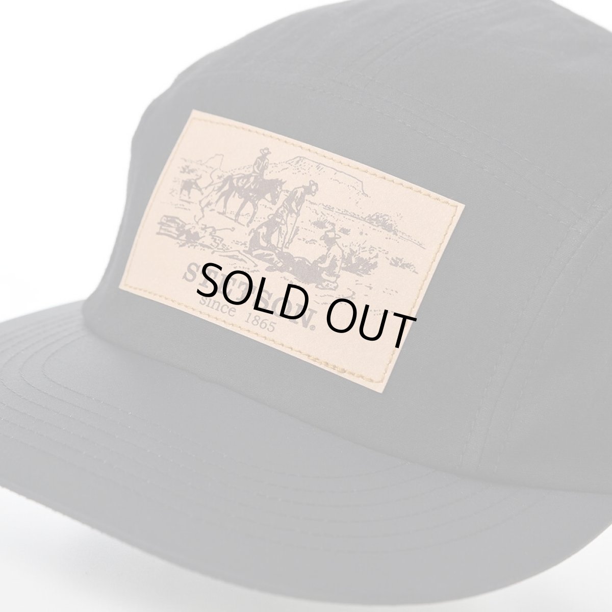 画像3: COTTON JET CAP（コットン ジェットキャップ）SE444 ブラック (3)