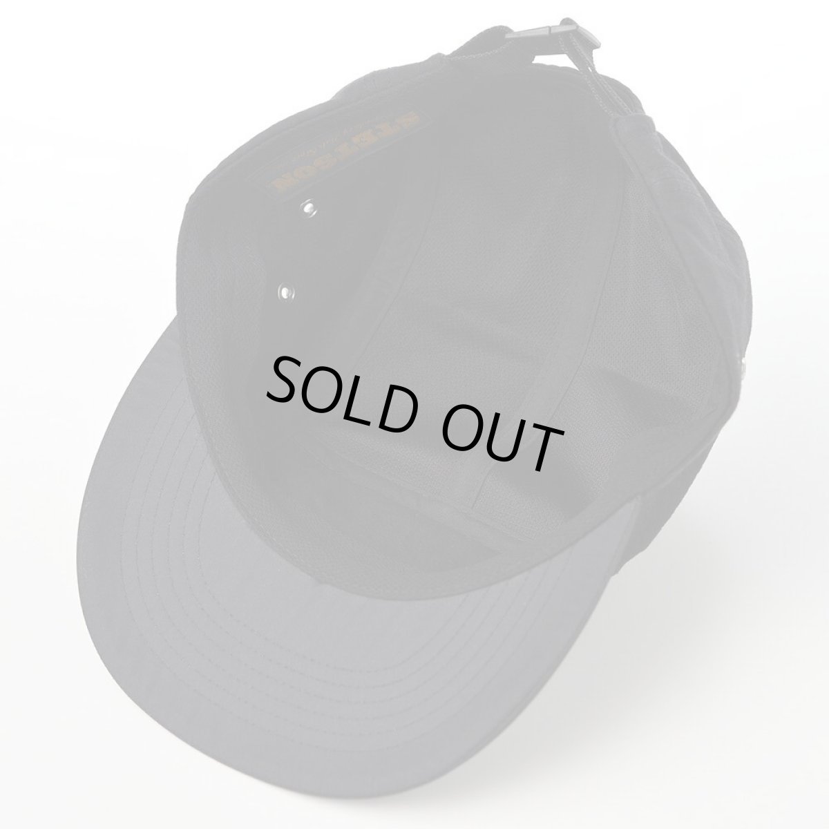 画像4: COTTON JET CAP（コットン ジェットキャップ）SE444 ブラック (4)