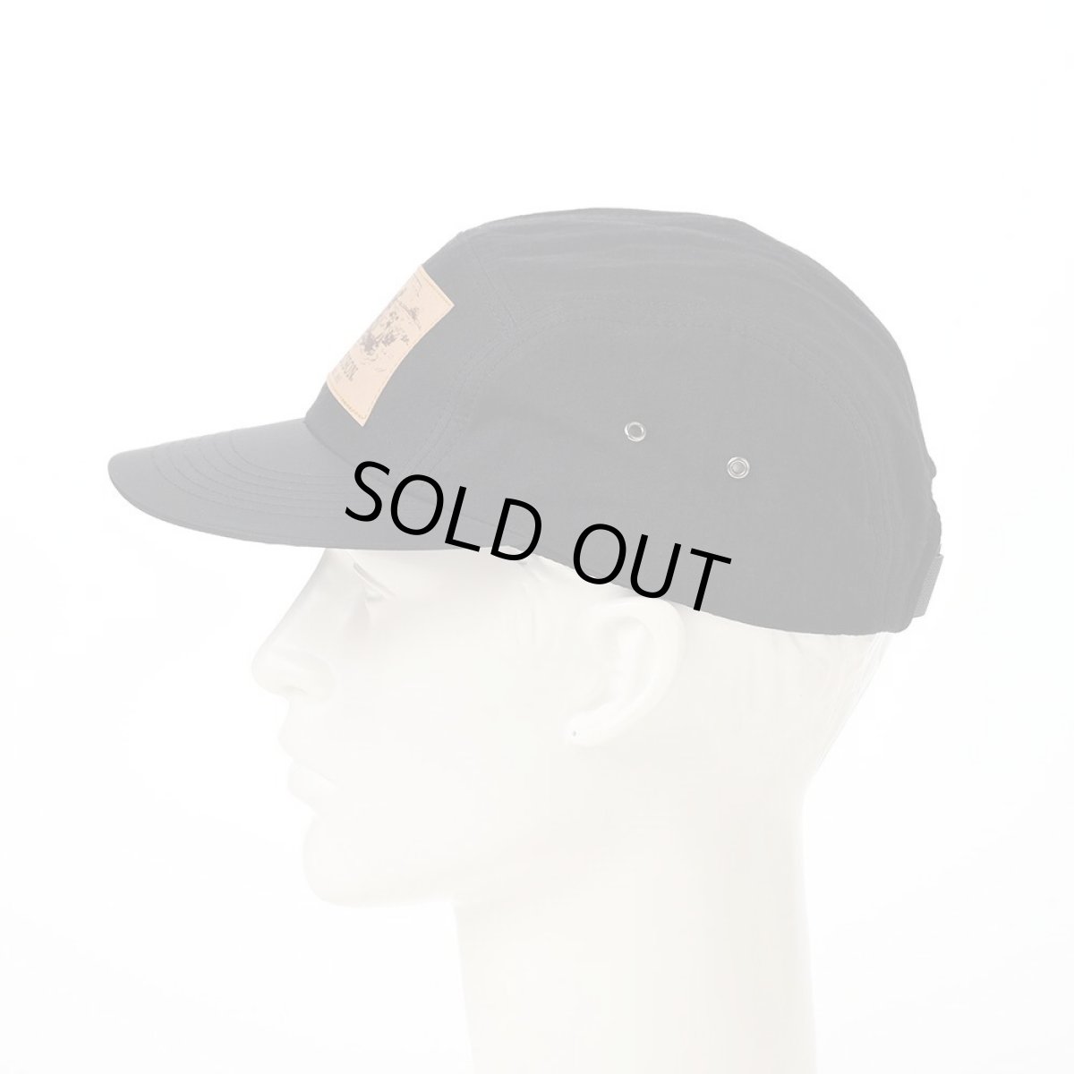 画像6: COTTON JET CAP（コットン ジェットキャップ）SE444 ブラック (6)