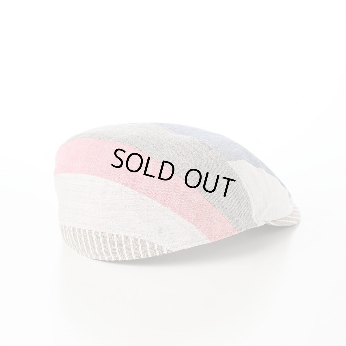 画像2: CHAMBRAY PATCHWORK HUNTING（シャンブレー パッチワーク ハンチング）SE509 ブルー (2)