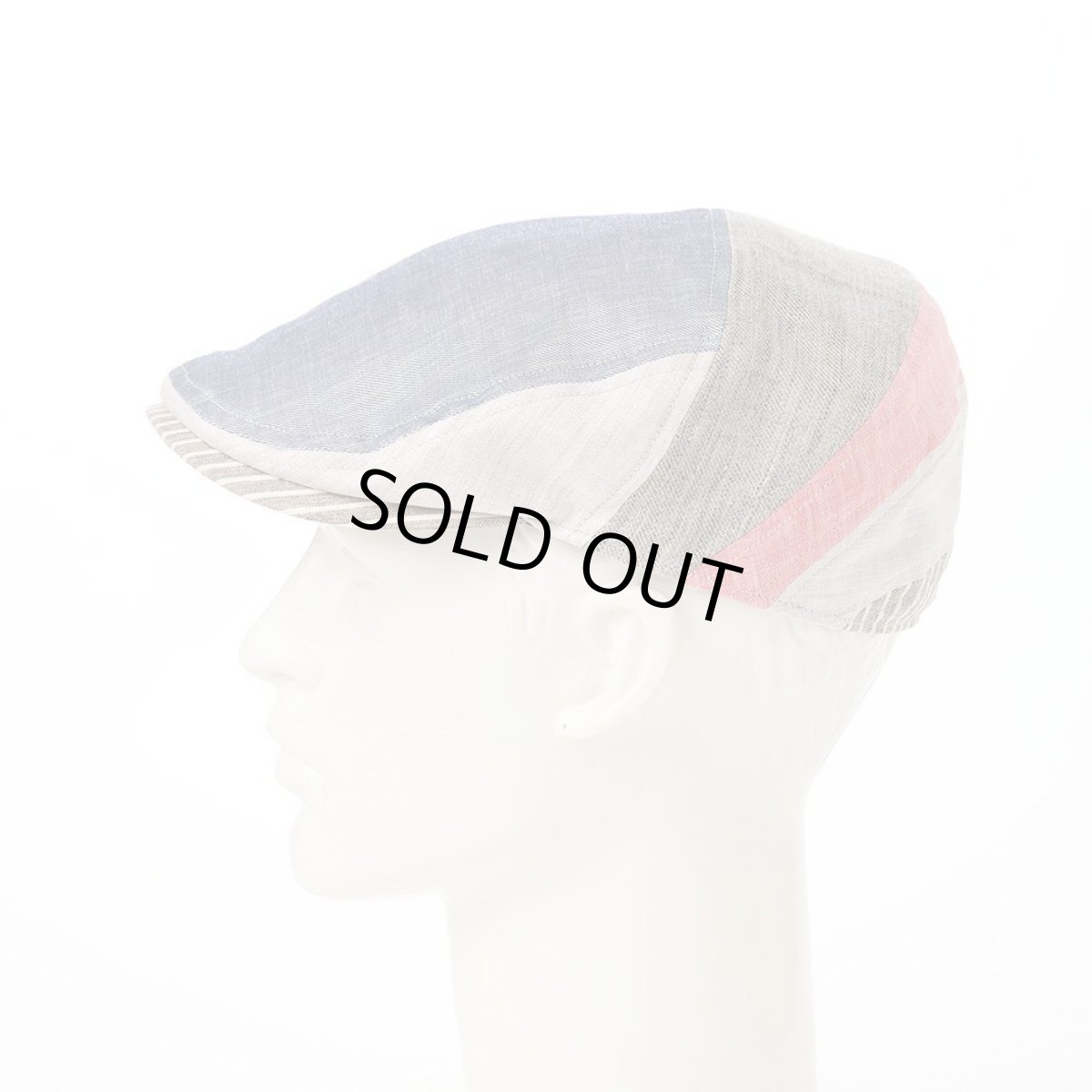 画像6: CHAMBRAY PATCHWORK HUNTING（シャンブレー パッチワーク ハンチング）SE509 ブルー (6)