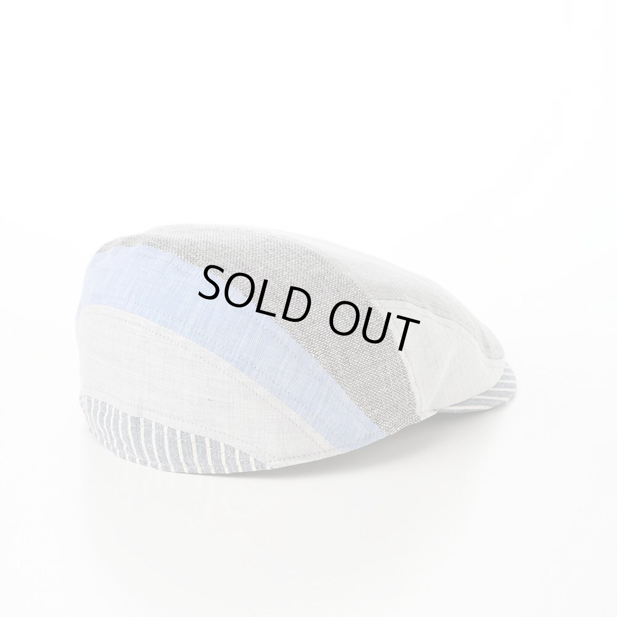 画像2: CHAMBRAY PATCHWORK HUNTING(シャンブレー パッチワークハンチング)SE509 グレー (2)