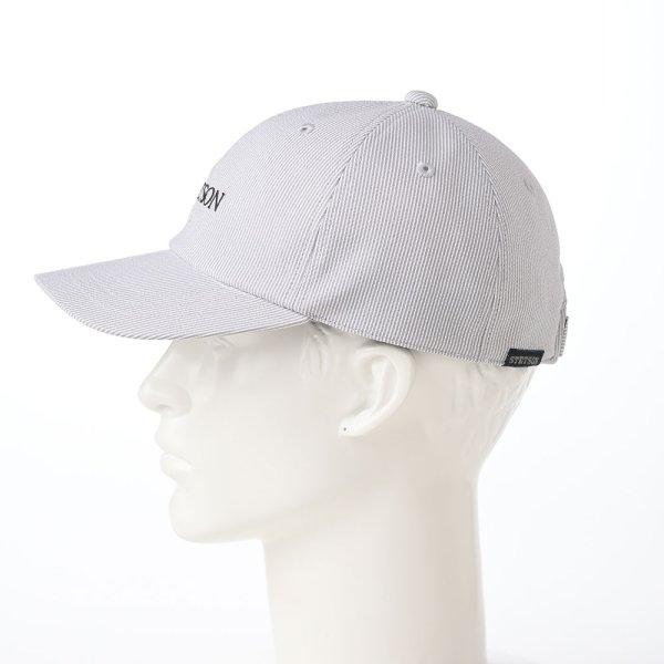 SUCKER STRIPE CAP（サッカーストライプ キャップ）SE638 グレー