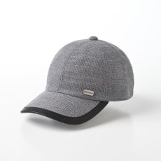 画像1: KARAMI LEATHER CAP（カラミ レザー キャップ）SE640 チャコール (1)