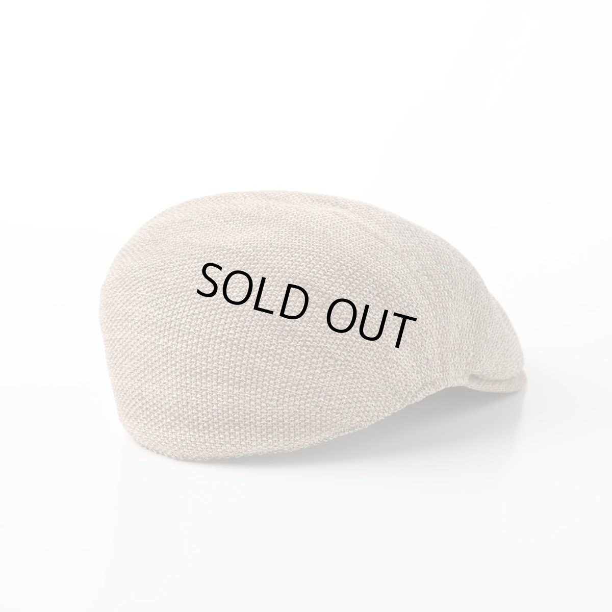 画像2: WASHABLE THERMO KNIT HUNTING（ウォッシャブル サーモニット ハンチング）SE645 ベージュ (2)