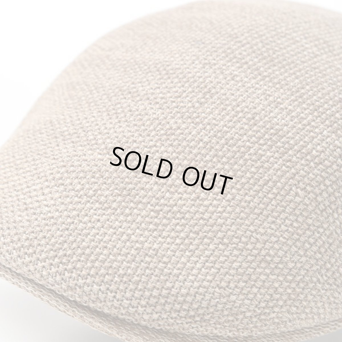 画像3: WASHABLE THERMO KNIT HUNTING（ウォッシャブル サーモニット ハンチング）SE645 ベージュ (3)