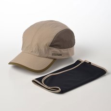 画像1: SUNSHADE CAP（サンシェード キャップ）SE646 ベージュ (1)