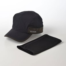 画像1: SUNSHADE CAP（サンシェード キャップ）SE646 ブラック (1)