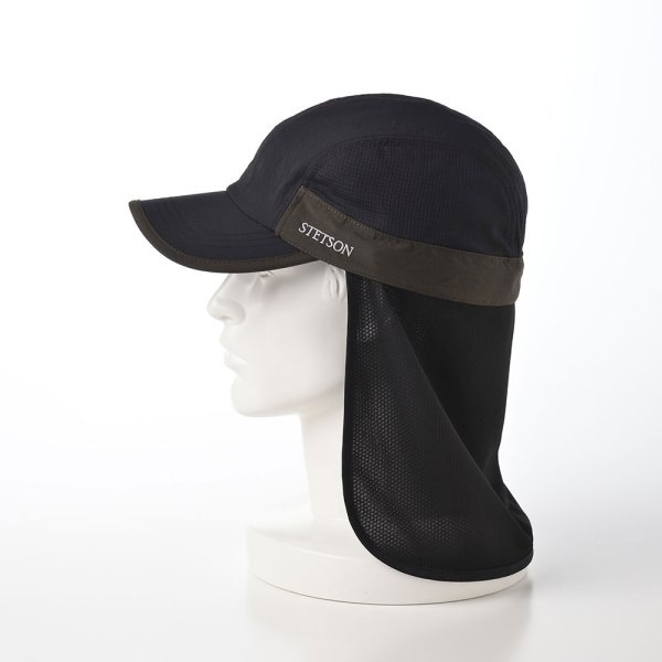 SUNSHADE CAP（サンシェード キャップ）SE646 ブラック - STETSON