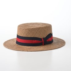 画像1: TIKI PANAMA BOTER HAT（ティキ パナマボーターハット）SE652 モカブラウン (1)