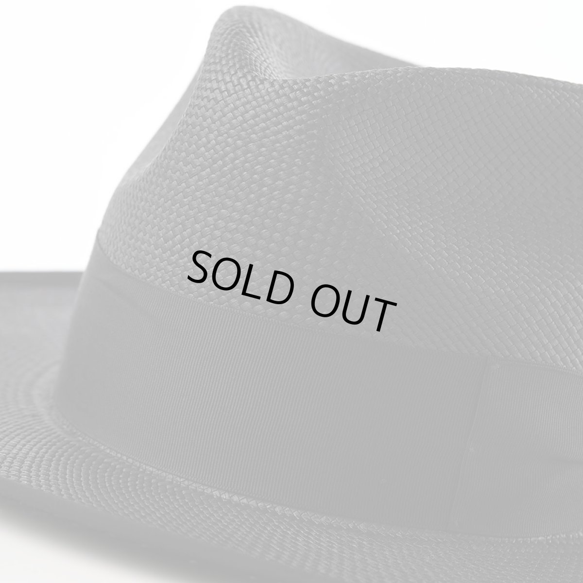 画像4: FLAT VINTAGE PANAMA（フラット ヴィンテージ パナマ）SE656 ブラック (4)