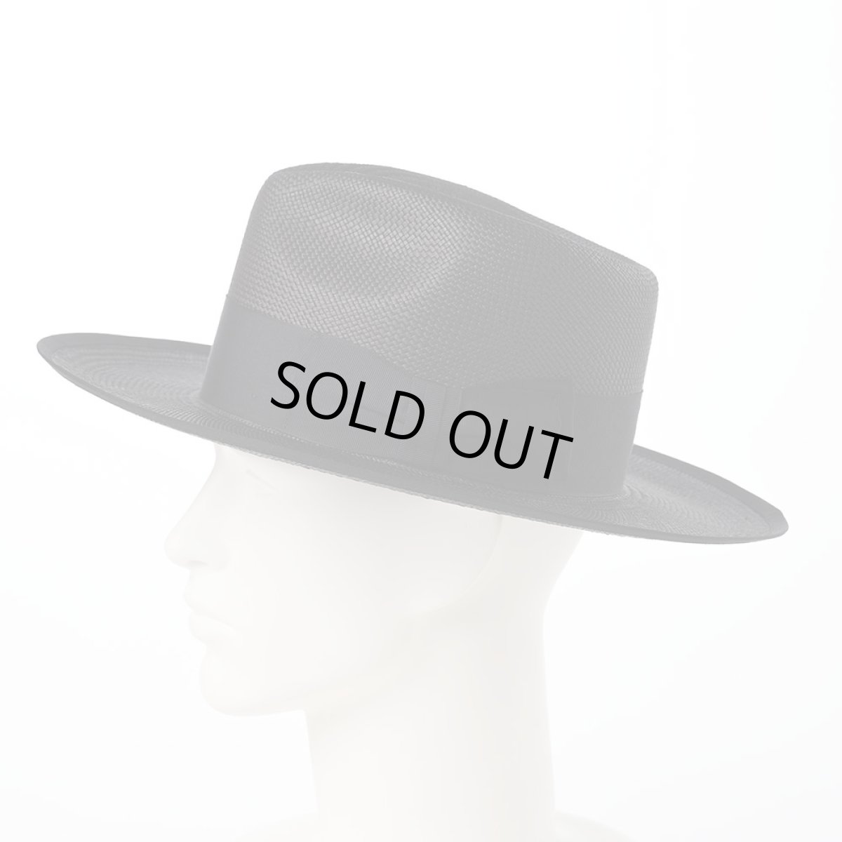 画像7: FLAT VINTAGE PANAMA（フラット ヴィンテージ パナマ）SE656 ブラック (7)