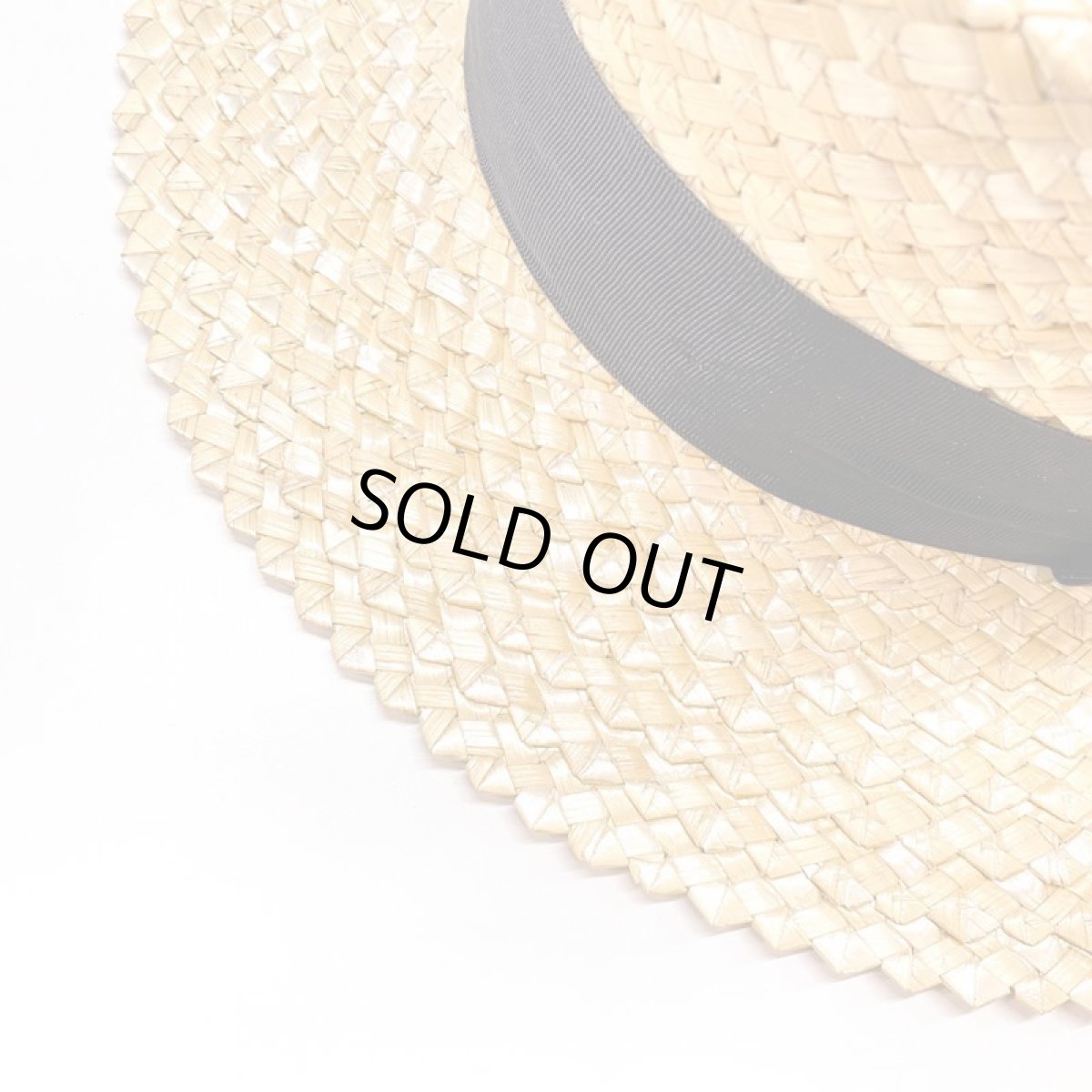 画像5: カンカン帽 Saw Braid（ソーブレード）SE662 ナチュラル (5)