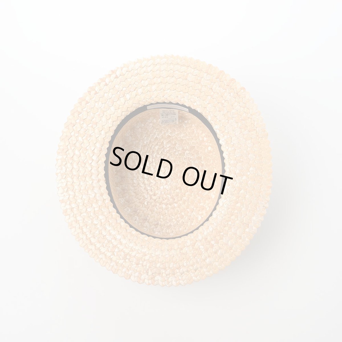 画像6: カンカン帽 Saw Braid（ソーブレード）SE662 ナチュラル (6)