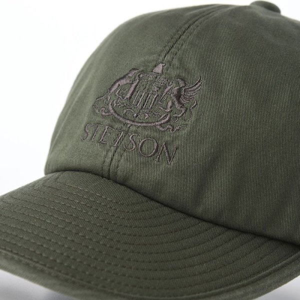 GRISTONE-W CAP（グリストーンキャップ）SE667 カーキ - STETSON
