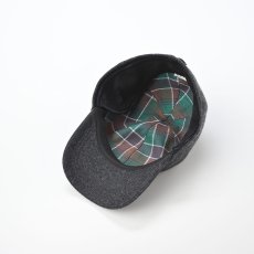 画像4: EAR MUFF WOOL CAP（イヤーマフウールキャップ）SE672 チャコールグレー (4)