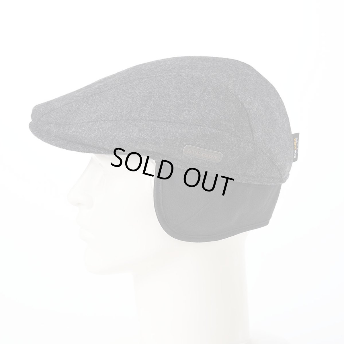 画像7: EAR MUFF WOOL HUNTING（イヤーマフウールハンチング）SE673 チャコールグレー (7)