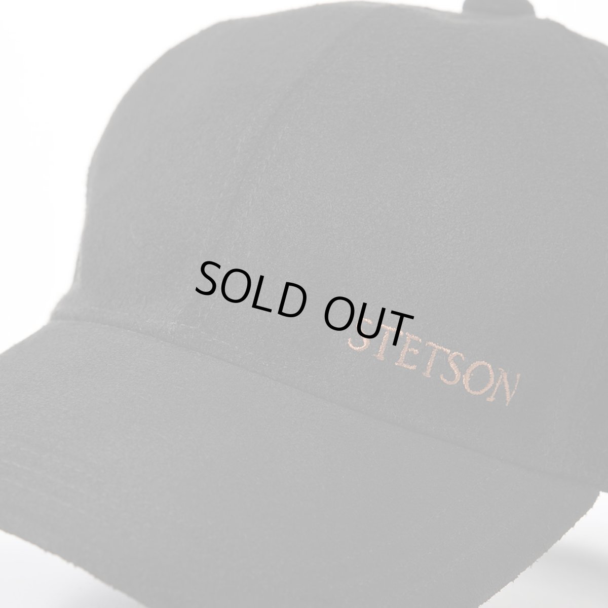 画像3: SUEDE CAP（スエード キャップ）SE675 ブラック (3)