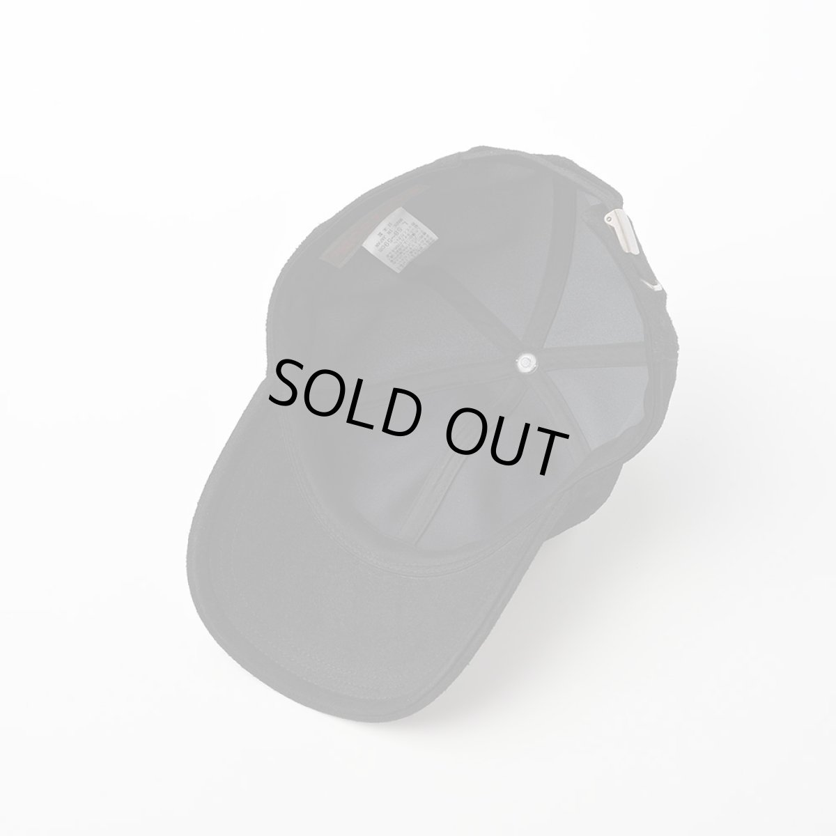 画像4: SUEDE CAP（スエード キャップ）SE675 ブラック (4)