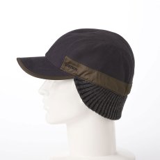 画像8: EAR FLAP CAP（イヤーフラップキャップ）SE679 ブラック (8)